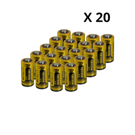 Batteria CR-123A 20pz
